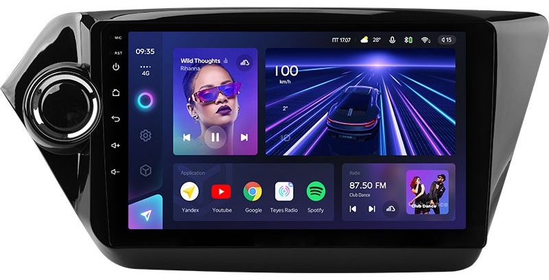 Купить Teyes CC3 Kia Rio 2011-2016 4Gb+64Gb в Алматы – Магазин на Kaspi.kz