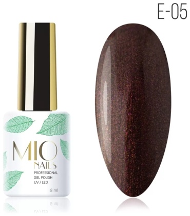 Mio Nails гель-лак Gel Polish E-05 глянцевое 8 мл