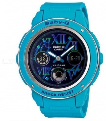 Кварцевые CASIO Baby-G BGA-150GR-2BER пластик, сталь