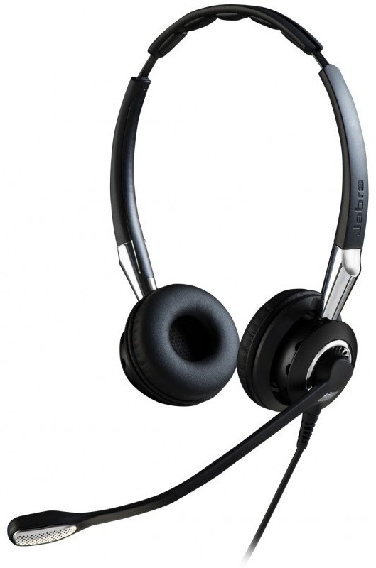 Купить Наушники Jabra BIZ 2400 II Duo QD черный в Алматы – Магазин на ...