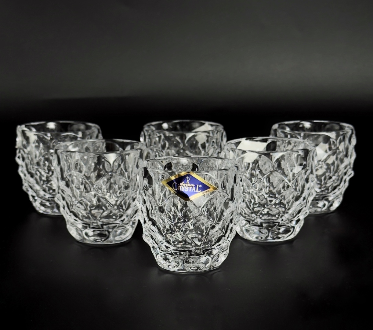 Набор стопок для водки Aurum Crystal 85 мл, 6 шт