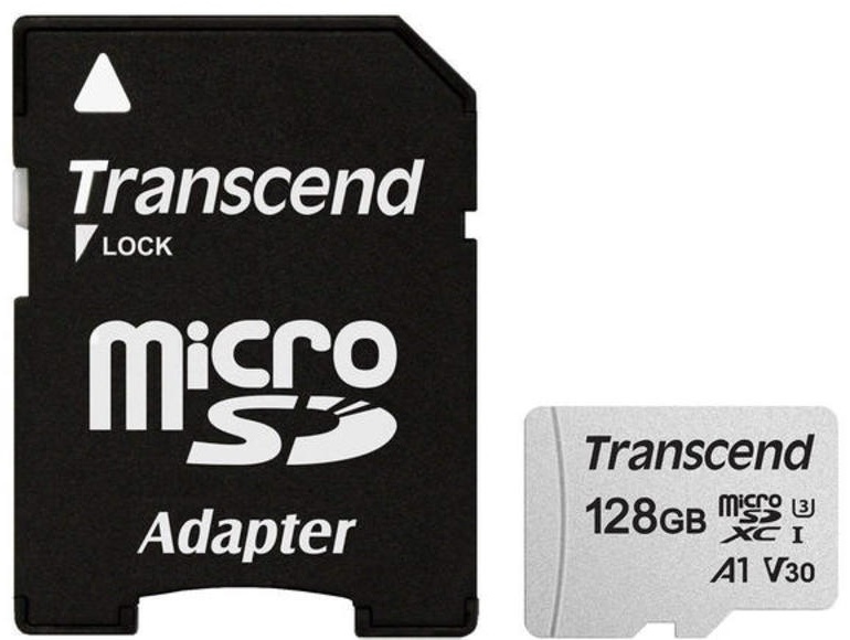Карта памяти Transcend TS128GUSD300S-A 128Gb
