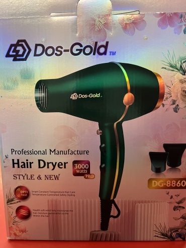 Dos Gold DG-8860 фен зеленый