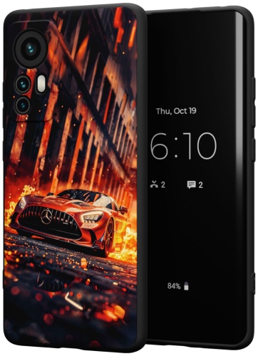 Чехол Mcover для Xiaomi Mi 12 рисунок