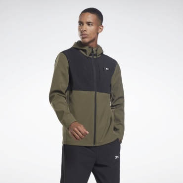 Ветровка Reebok хаки