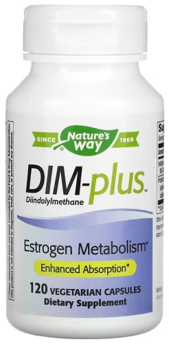 Nature's Way DIM-plus, Estrogen Metabolism, 120 капсул