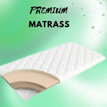 Топпер Premium-matrass Topper PPU Cocos, 120x190x6 см