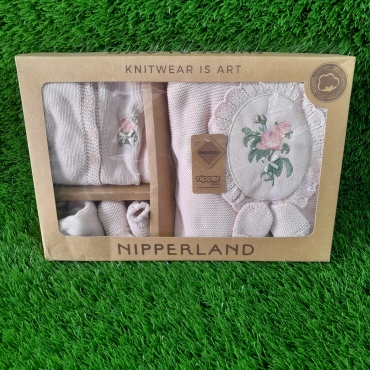 Комплект Nipperland розовый