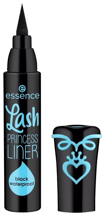 Essence Eyeliner Lash princess Black Waterproof подводка-фломастер черный Black