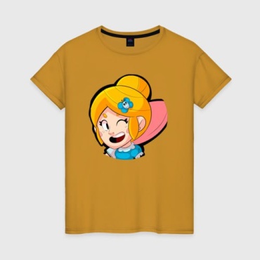 Футболка Бравл Старс Пайпер Brawl Stars TMH_TREND.KZ бронзовый