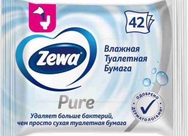 Zewa Pure 42 шт