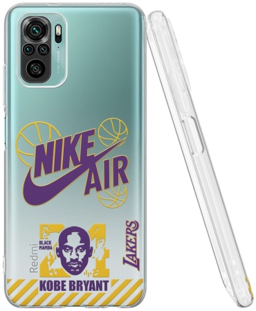 Чехол Mcover для POCO Redmi Note 10, Redmi Note 10S, M5s прозрачный