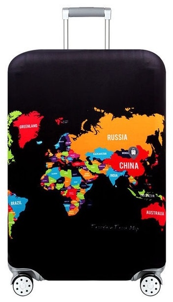 LUGGAGE COVER средний (до 80 л) черный