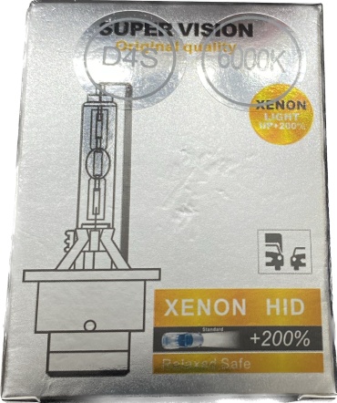 SUPER VISION 425526 ксеноновая D4S, 2 шт