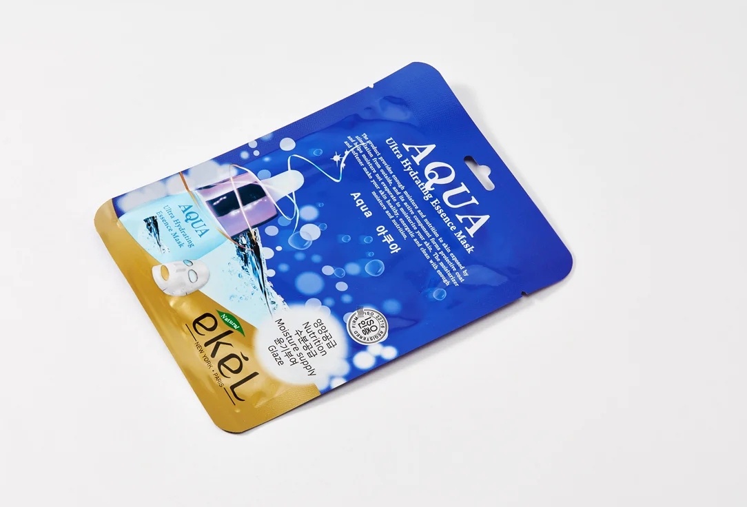 Маска для лица EKEL тканевая Aqua Ultra Hydrating 1 шт, фото 4