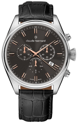 Кварцевые Claude Bernard 10254 3C GIR нержавеющая сталь