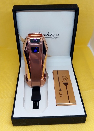 Lighter электронная зажигалка 528007, металлический сплав