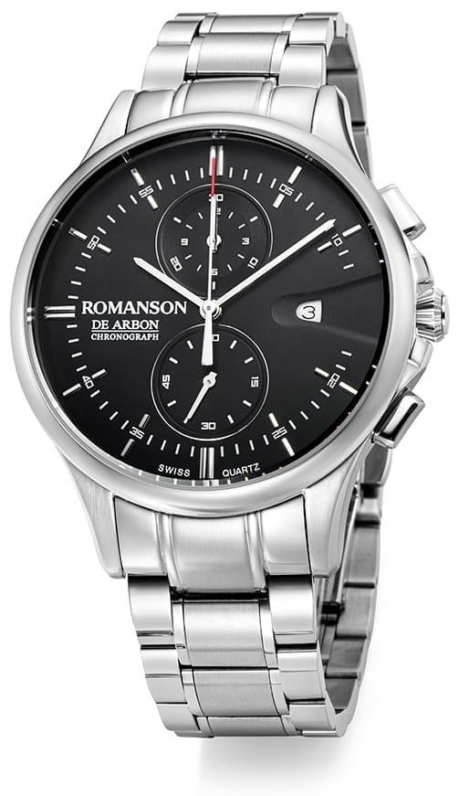 Кварцевые ROMANSON CA5A09Hblack нержавеющая сталь
