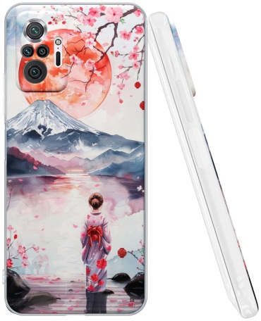 Чехол Mcover для Xiaomi Redmi Note 10 Pro рисунок