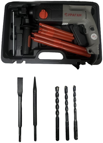 Перфоратор УРАГАН YP16024 2.6 Дж SDS-Plus