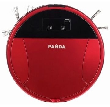 Робот-пылесос PANDA I7 черный, красный