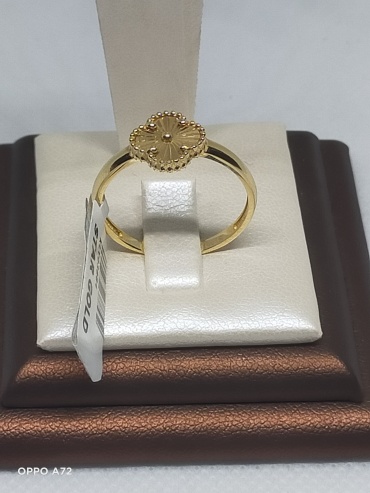 ADEMA GOLD 75959472 размер 17 вес 1.87 г золото, без вставок