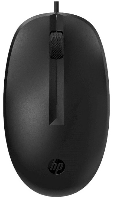 Мышь HP 125 Wired черный
