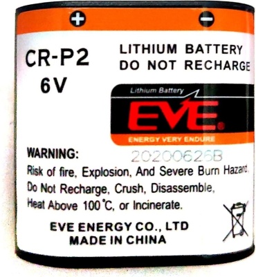 Батарейка CR-P2 EVE 1 шт