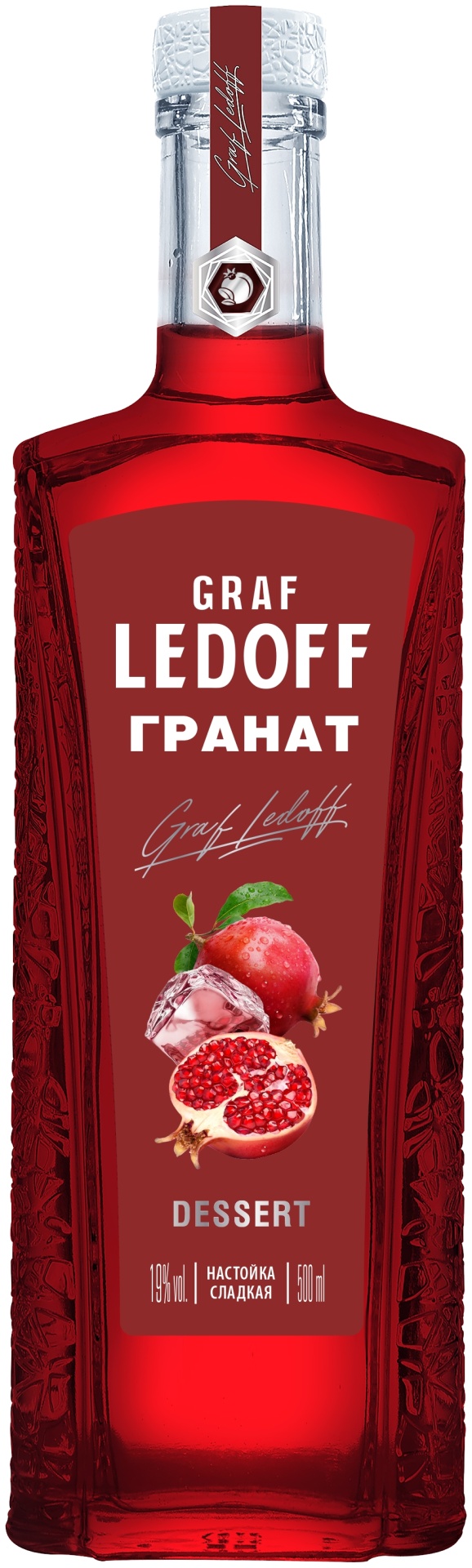Graf Ledoff настойка гранат 19% 500 мл