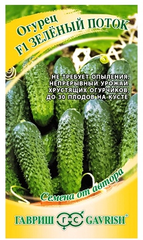 Гавриш огурец Зеленый поток