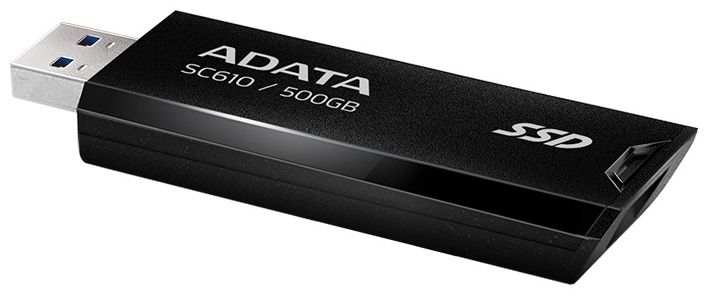 Внешний накопитель ADATA SC610-500G-CBK/RD 500 Гб