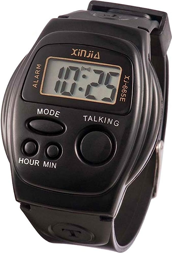 Кварцевые XinJia Talking Watch XJ-665N пластик
