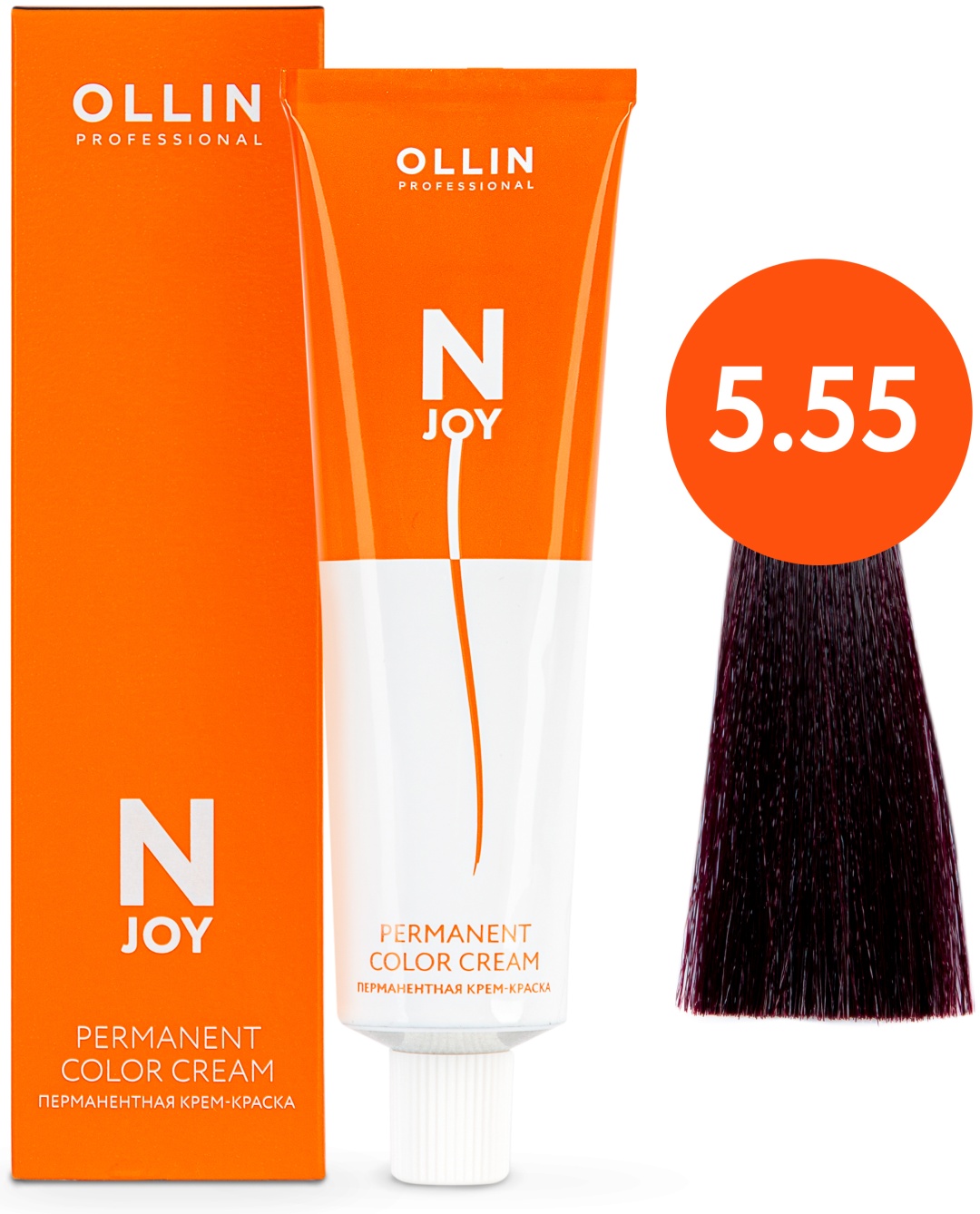 Купить Ollin Professional N-JOY 5.55 крем-краска 100 мл в Алматы ...