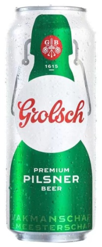 Grolsch Premium Pilsner пиво фильтрованное, светлое 5% 0.5 л