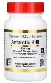 California Gold Nutrition Rimforst масло антарктического криля с астаксантином 500 мг 30 капсул