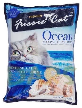 Fussie Cat морской комкующийся 5 л