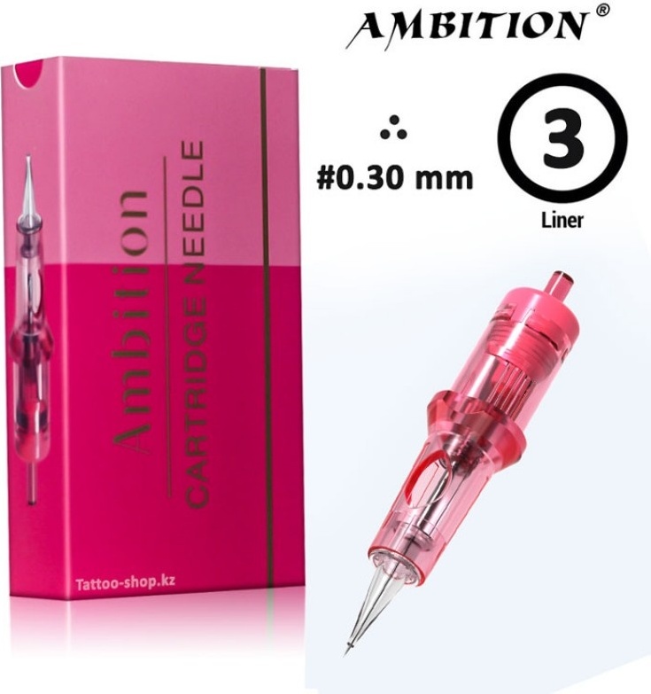 Ambition картриджи Round Liner 1003RL 0.30 мм 20 шт