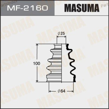 MASUMA Пыльник ШРУСа MF2160