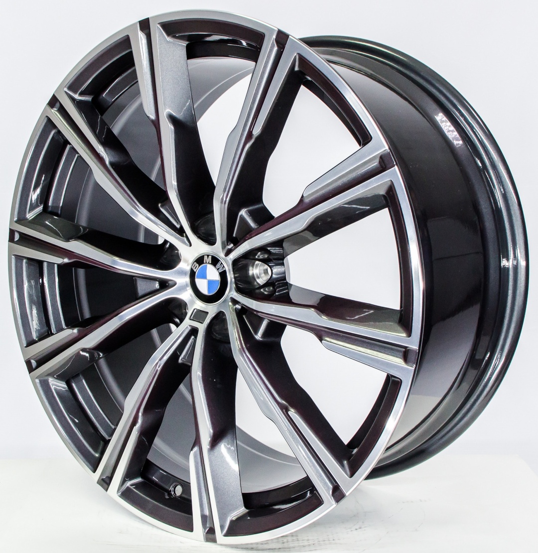 BMW Ronal 9/10.5x20/5x112 D66.6 ET40 черный, серебристый