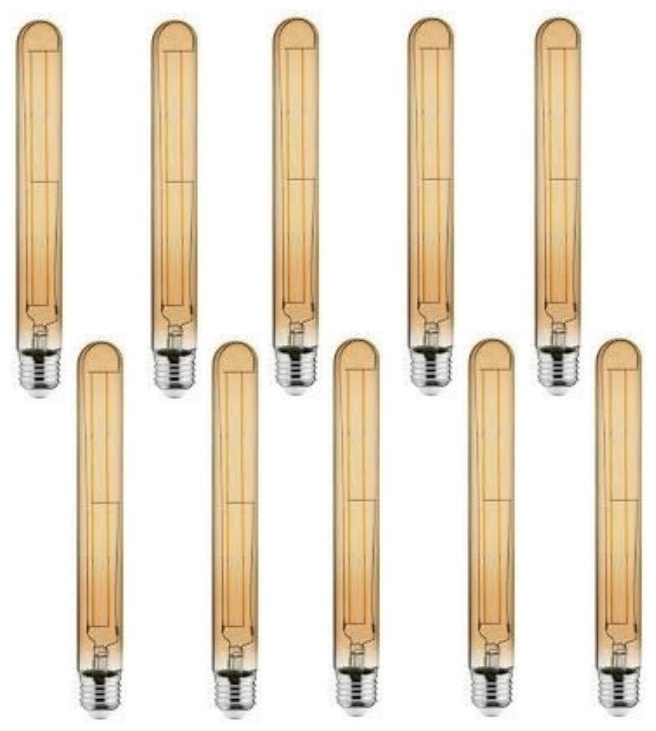Horoz Electric 8W E27, светодиодная, теплый белый
