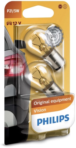Автолампа Philips 12499B2 накаливания, 2 шт