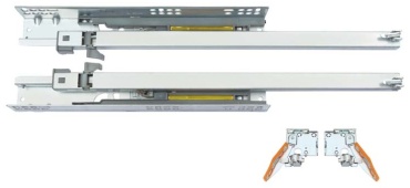 Направляющие FA-ORION В216С 400 mm ЧВ, 00000002083, 1 шт, металл, серебряный