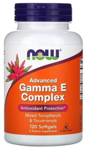 NOW Advanced Gamma E Complex капсулы 120 шт