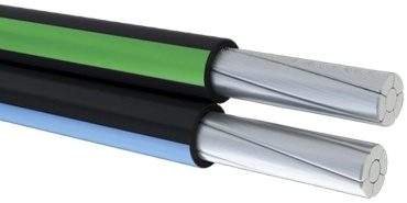 АКК провод СИП-4 2x16 кв.мм 1 м