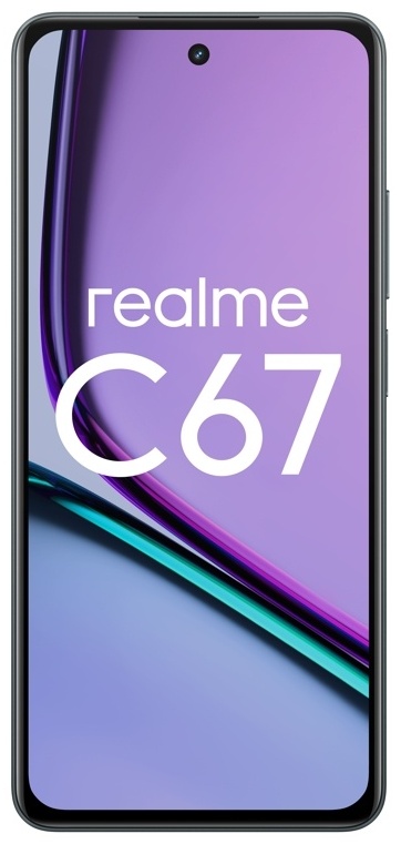 Смартфон Realme C67 6 ГБ/128 ГБ черный