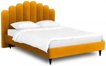 Кровать Hoffmann Sharlotta yellow 200х200