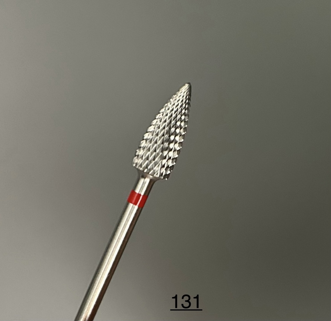 Насадка PRO BURS 131 фреза кукуруза насечка красная 1 шт