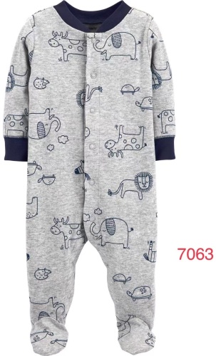 Слип Usababystore серый