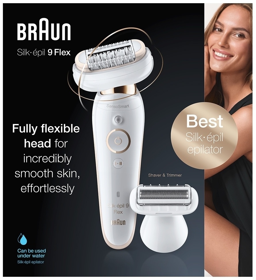 Braun эпилятор Silk-epil 9 Flex SES 9002