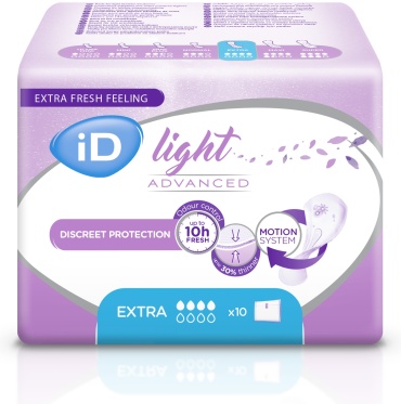 Прокладки урологические ID Light Advanced Extra 10 шт